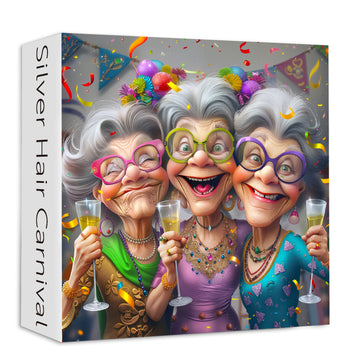 Puzzle Carnaval de Pelo Plateado 1000 Piezas